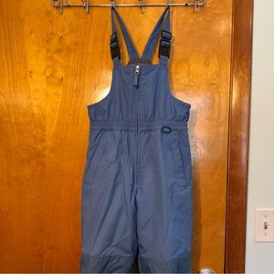 LandsEnd Kids Snow Bibs -Blue -size 8